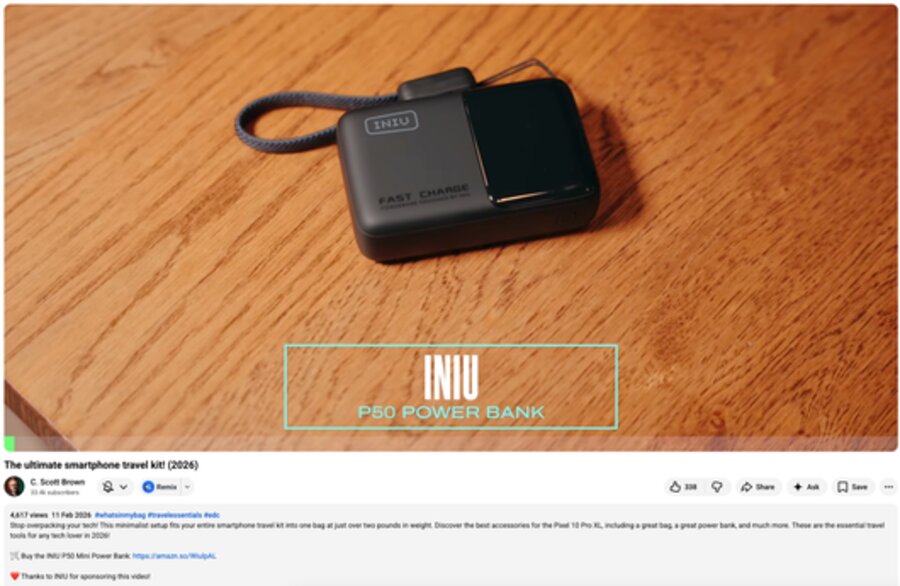 Video integration ad